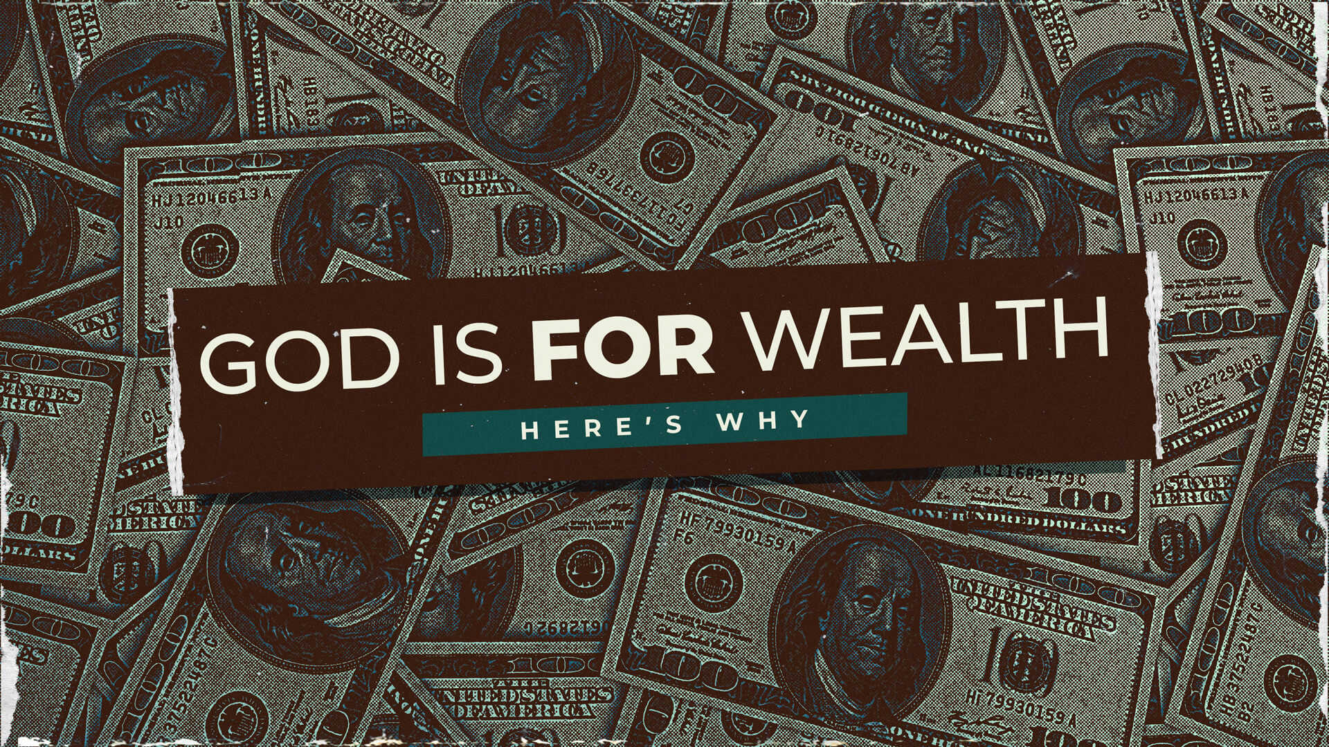 Is God for wealth?